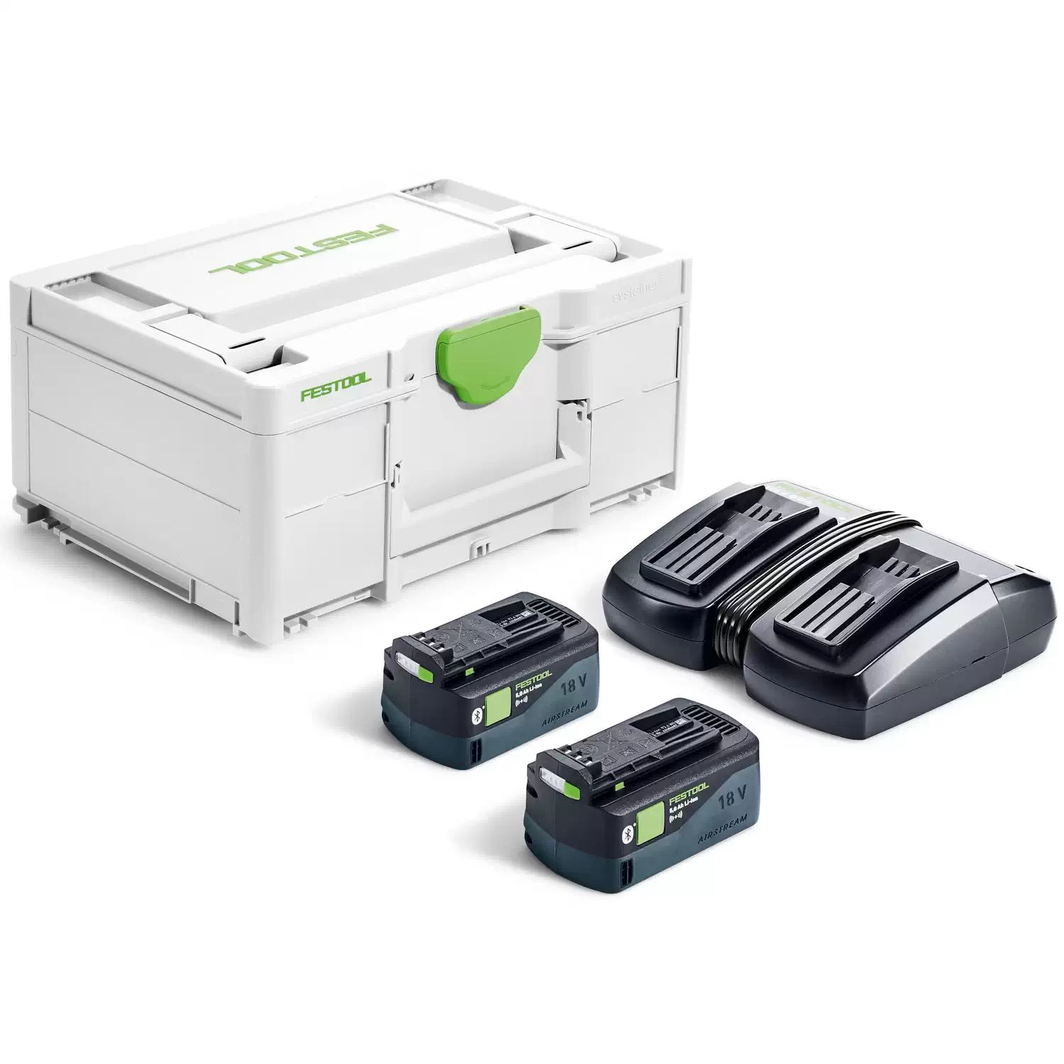 Festool 577079 5Ah Energy Set with Bluetooth SYS 18V 2x5,0/TCL 6 DUO